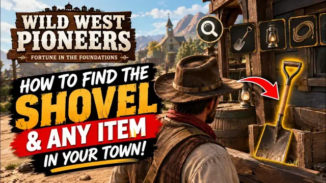 Wild West Pioneers Shovel Location & Treasure Guide
